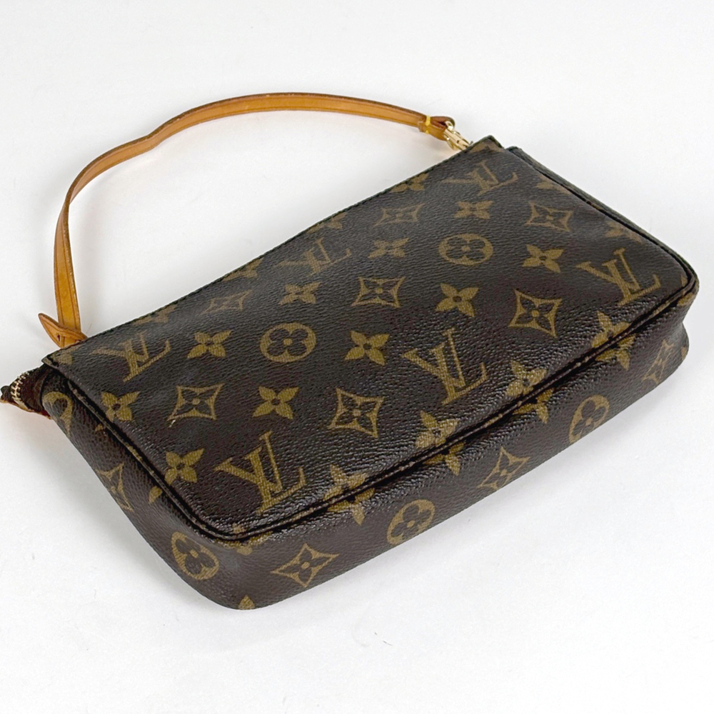 LOUIS VUITTON Brown Monogram Pochette Pouch - Picture 2 of 8